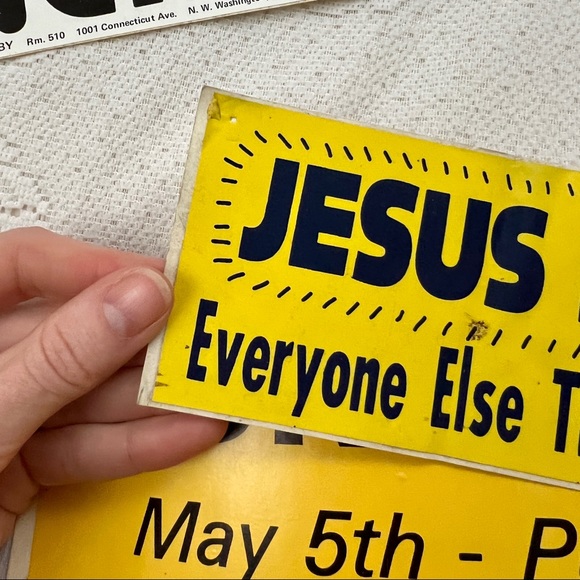 3 vintage bumper stickers - Picture 6 of 13